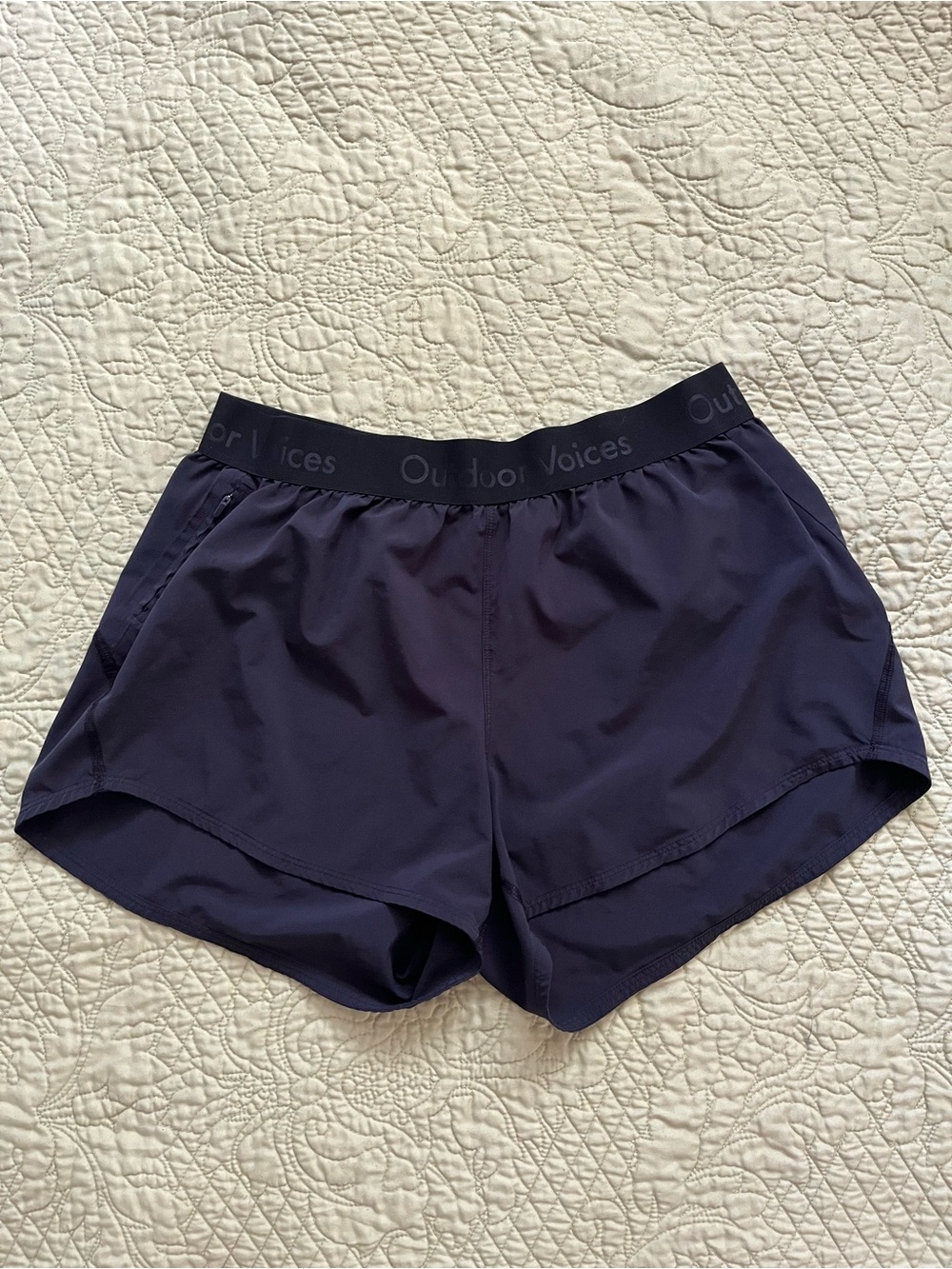 Outdoor Voices Black Relay 3” Shorts